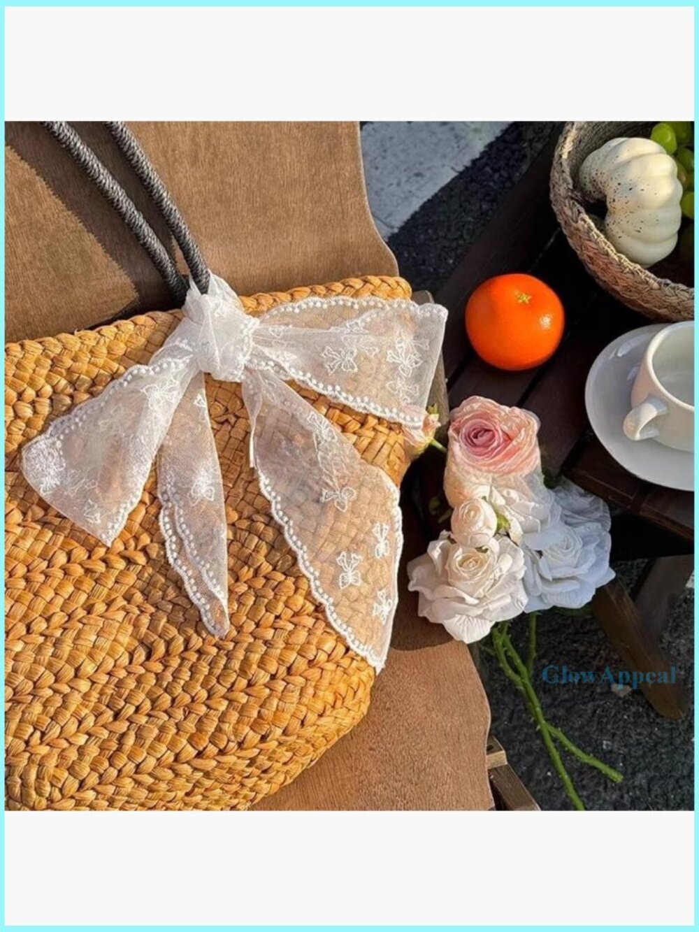 53 Inch Lace Head Scarf Hairband Ribbon Multi-Functional Accessory - Picture 7 of 7